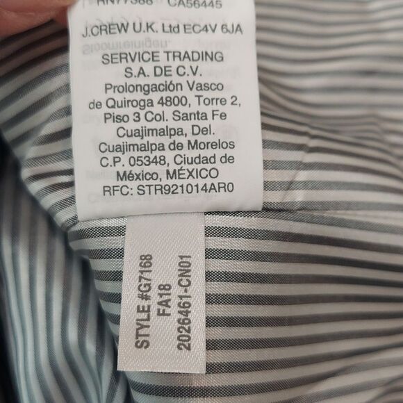 J. Crew Mercantile Gray Wool Schoolboy Blazer Sz 6 - Picture 6 of 13
